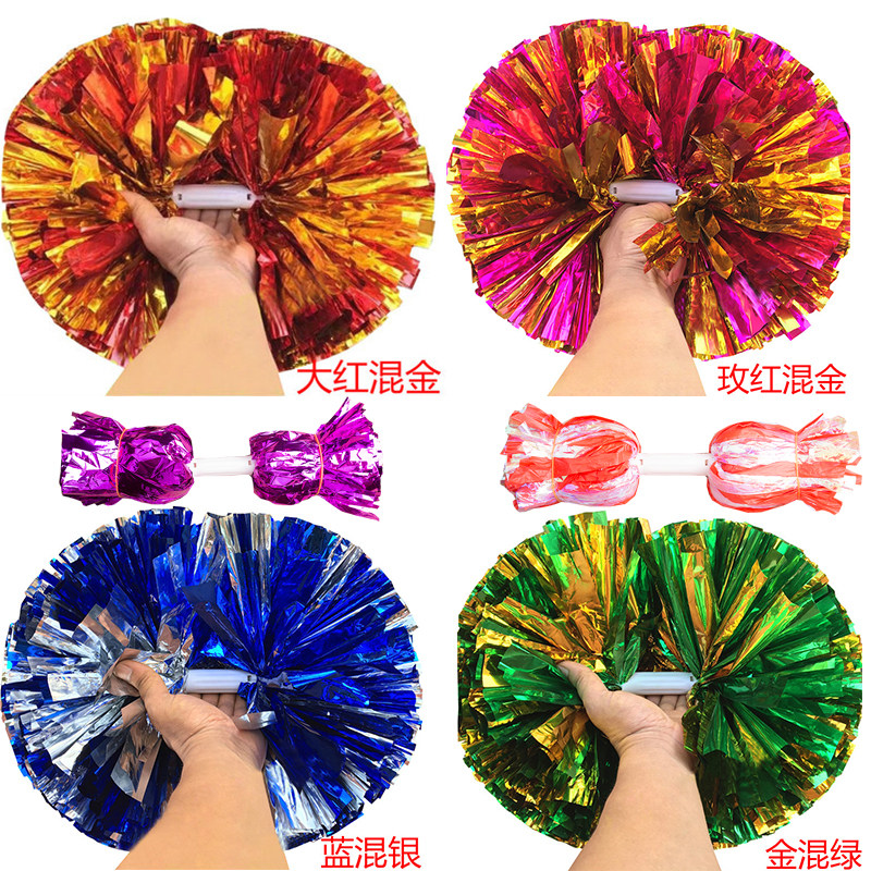 Dance school flower ball square dance cheerleader cheerleading flower ball hand flower ball kindergarten hand holding flower cheerleader