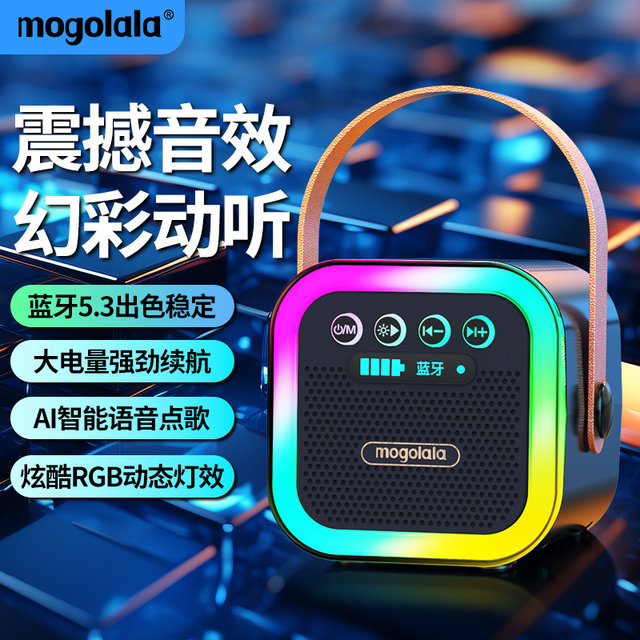 AI wireless Bluetooth speaker outdoor portable cycling and running