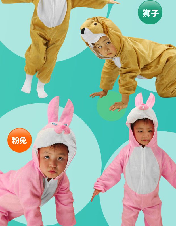 Giáng sinh Trẻ em Biểu diễn Động vật Trang phục Biểu diễn Sân khấu Trang phục Động vật Phim hoạt hình Quần áo Cừu Dê One Piece bodysuit cotton cho bé
