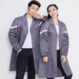 Осенний длинный комбинезон, износостойкий белый халат, делается под заказ