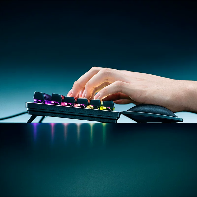 RAZER эргономичная клавиатура поддержка запястья 87 клавиш 104 клавиши, защита запястья подушка для мыши ладони