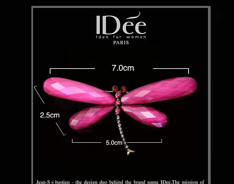 Broche femme en cristal artificiel - Ref 1172374 Image 20