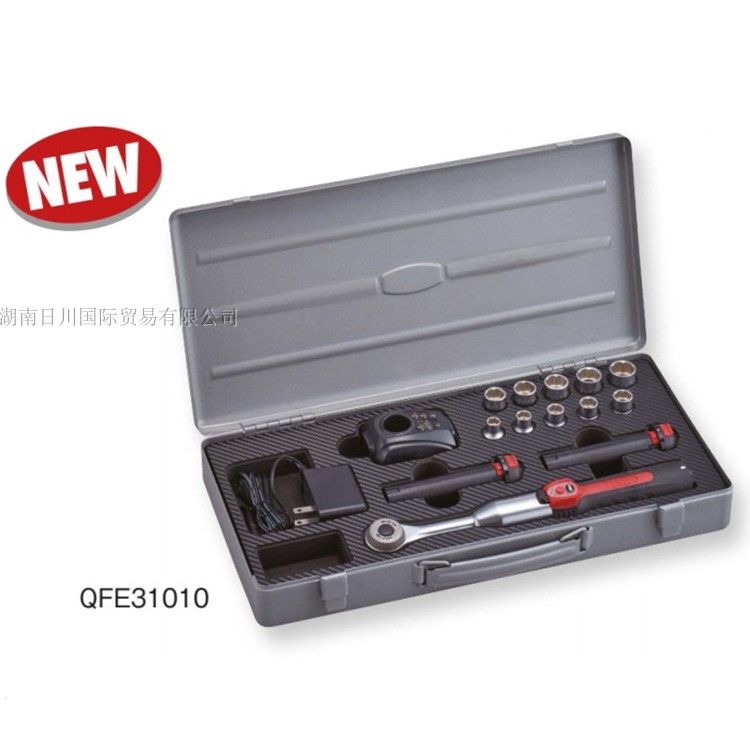 Japan TONE Maeda QFE31010 tool combination set electric ratchet wrench socket 11-piece set 3 8