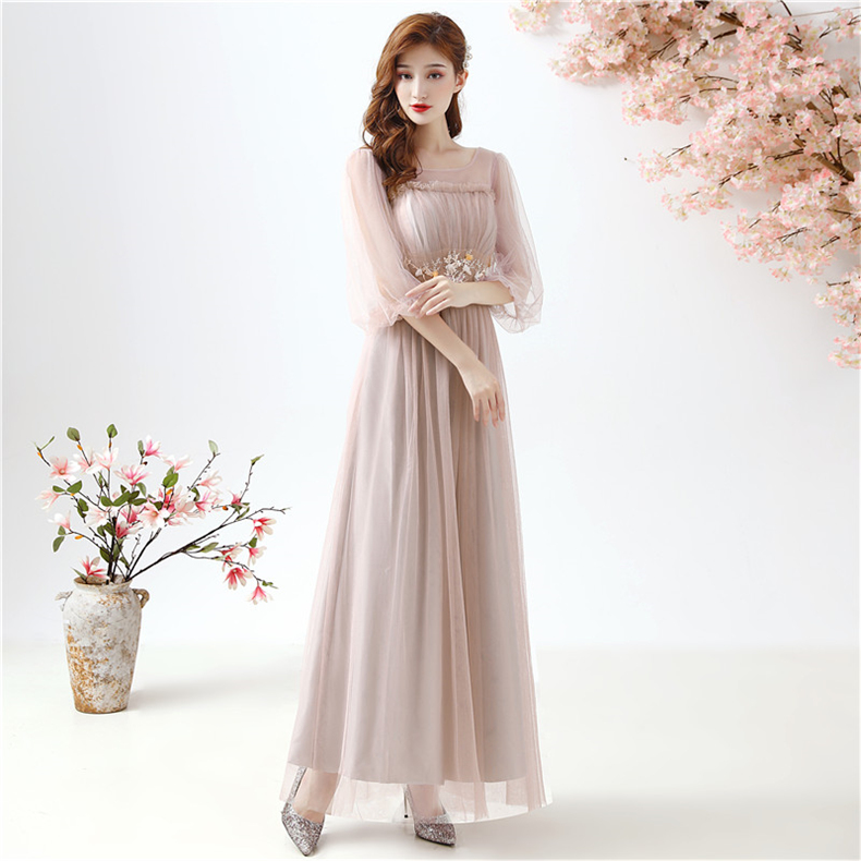  Large code (110--130 catties) spot+Long, puff sleeves  