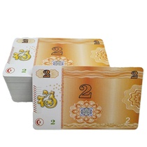 Play cards Cards Cards With Chips Hard Cards Cards Cards Waterproof Card Daikin high-end coin Chips Coins 