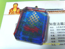 The auspicious knot (net) crystal pendants of the auspicious Eight Treasure