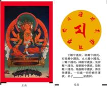  The PVC card (the statue of the Bodhisattva of the Mollie and the mantra)