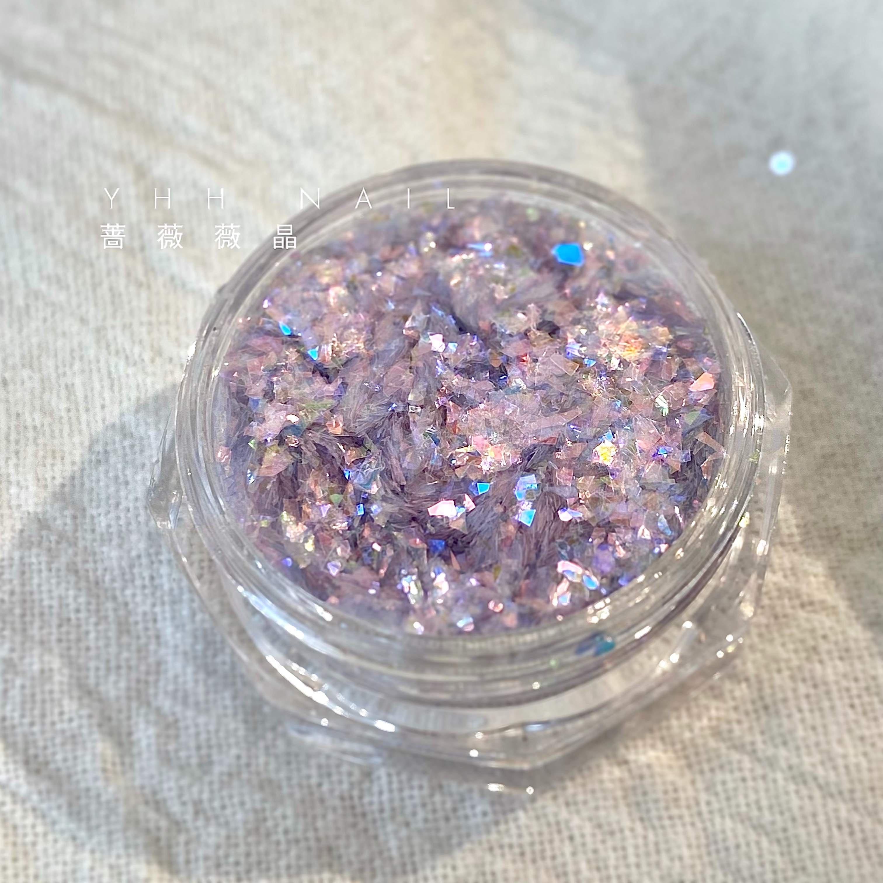 Cherry and Mejia sparkling powder (Rosaceae crystalized) fine powder sparkling superb limited powder