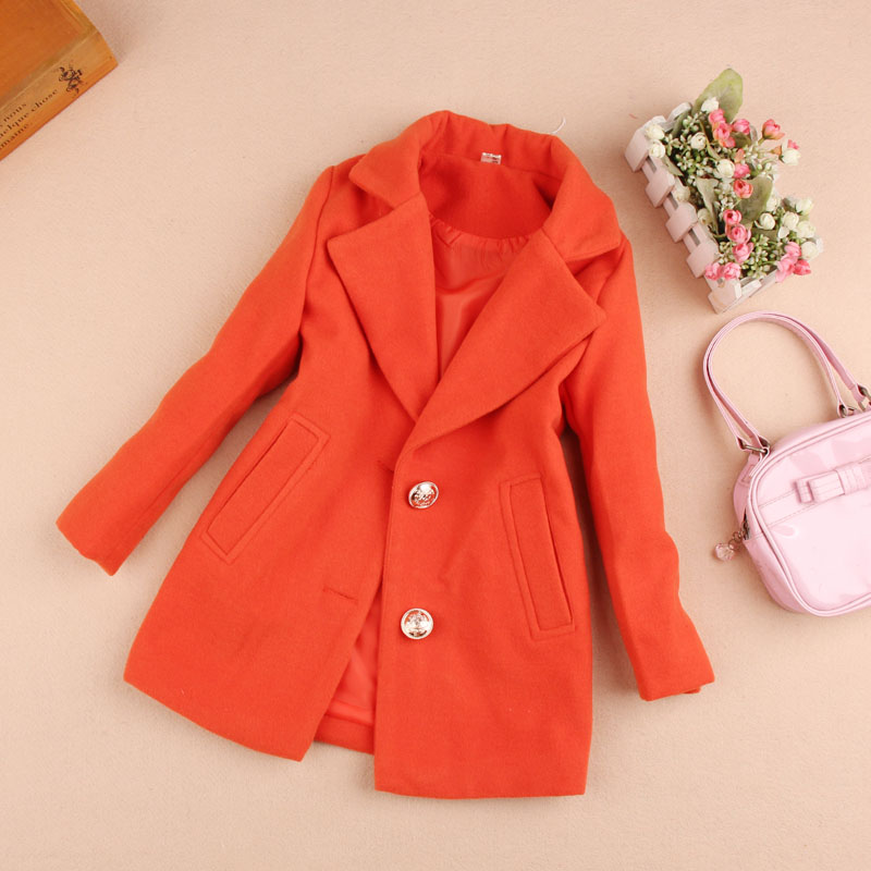 Manteau pour fille en laine - Ref 2162420 Image 51