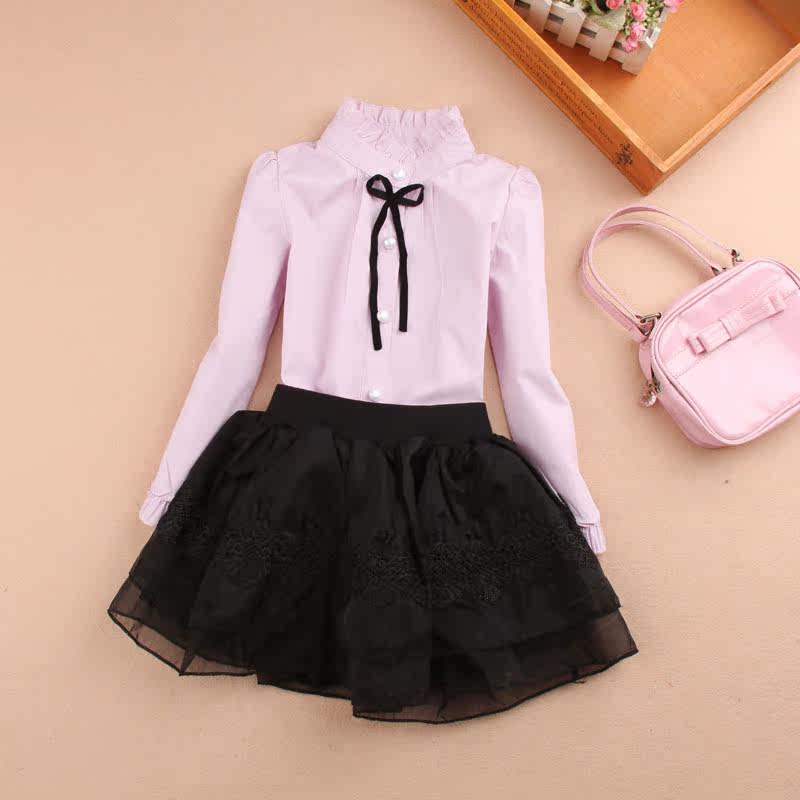 Chemise fille à manche longue - Ref 2086315 Image 22