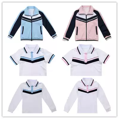 Xiamen Tongan District new male and female primary school students school uniform suit summer, autumn and winter(remember to leave a message school emblem