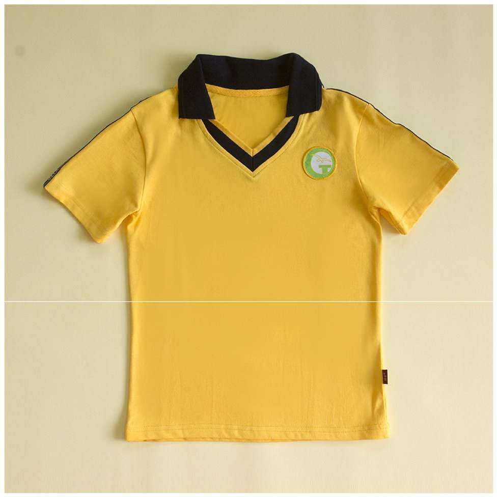  Guangzhou Yuexiu District Iron One Elementary School Students Summer Clothing Short Sleeves Shorts Pure Cotton Suit Elementary School Customized School Uniform 