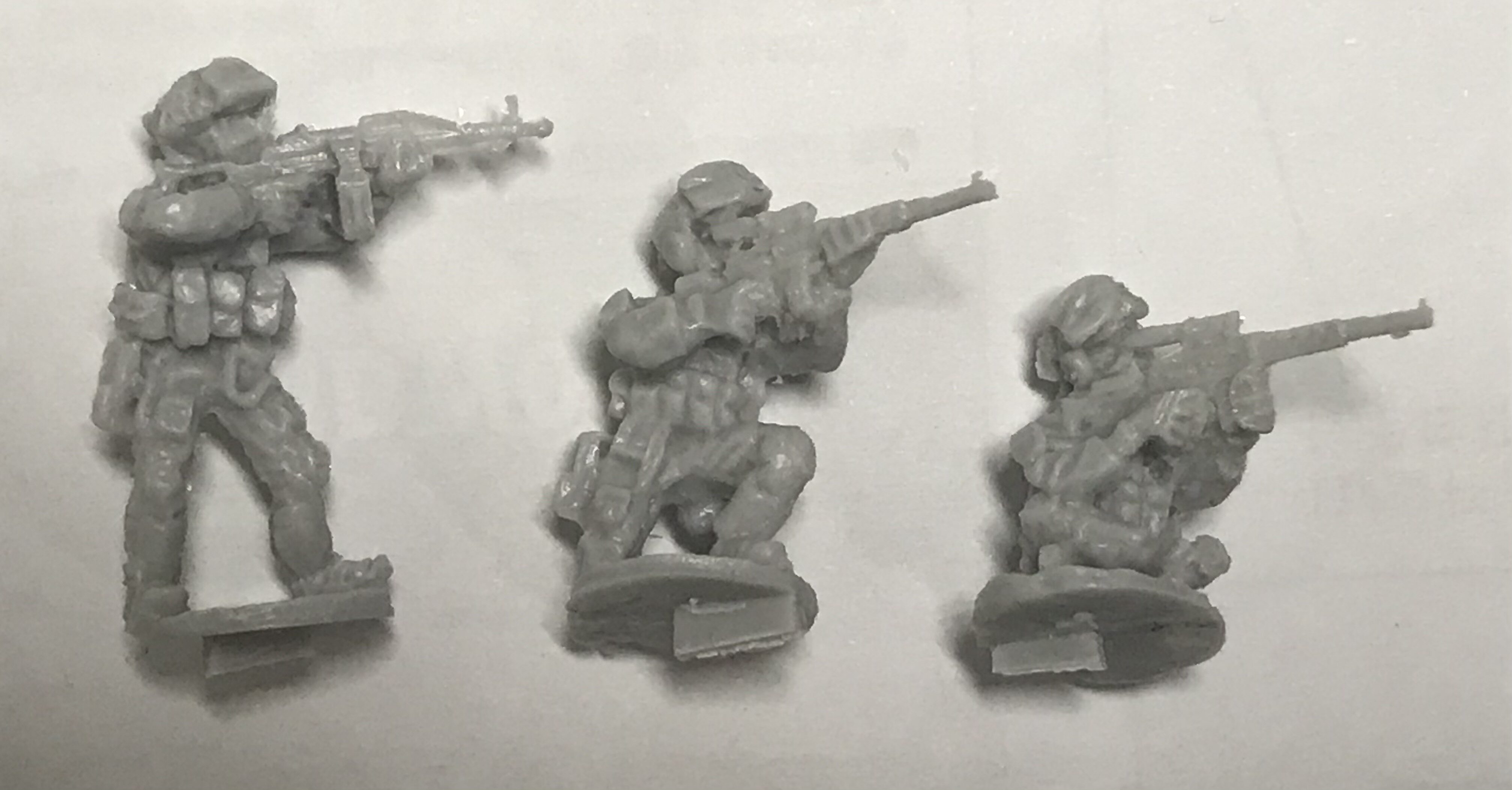 1 72 Modern Russian Special Forces Light Machine Guns and Sniper (Resin)