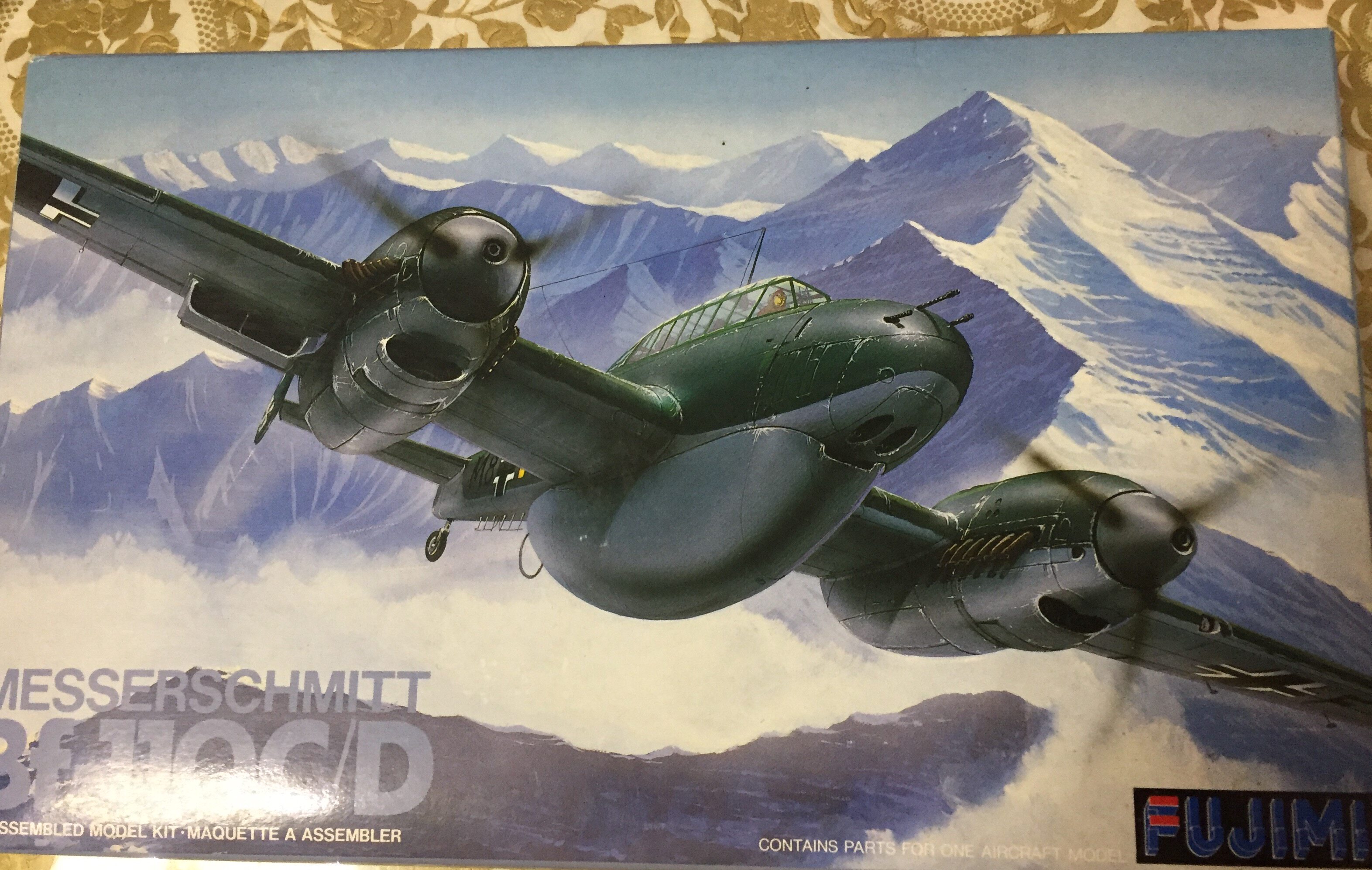 Fujimi 1 72 Bf-110C D fighter jet