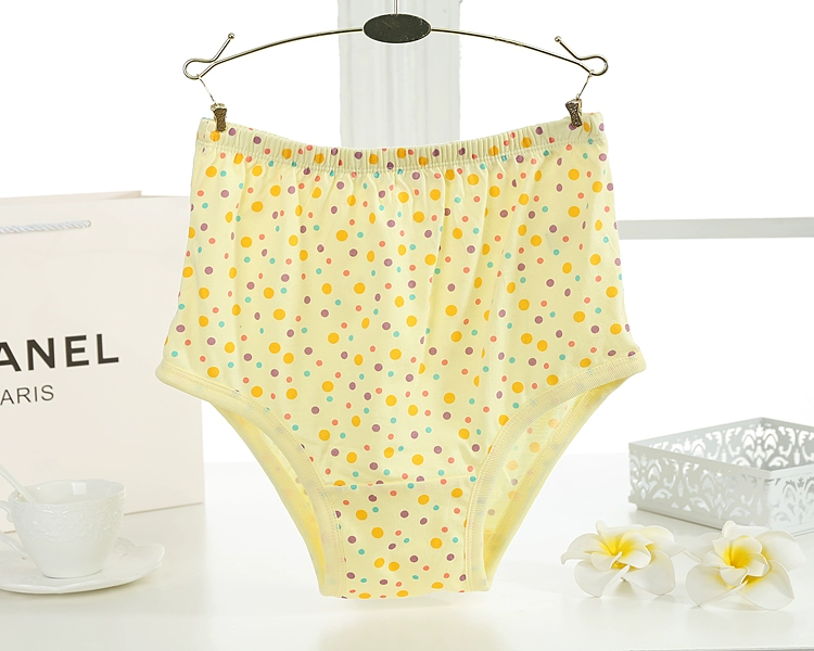 Quần short dành cho người lớn Đồ lót nữ bằng vải cotton Quần lót cotton cho nữ quần lót ở eo cao cộng với phân bón để tăng