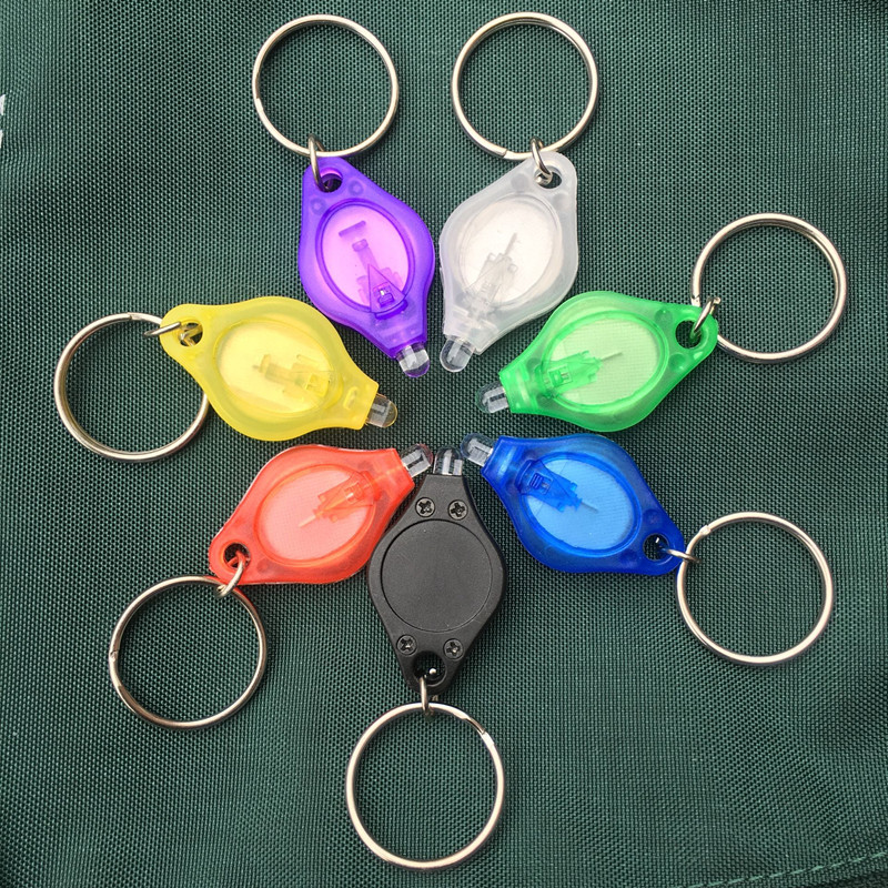 Outdoor EDC mini key light Small body large purpose keychain small light High brightness with LED light key equipment