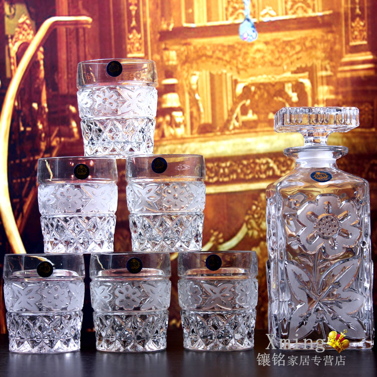 Đặc biệt cung cấp miễn phí chì- miễn phí tinh thể thủy tinh whisky cốc bia ly rượu thủy tinh cốc hiển thị rượu vang bộ ly uong ruou vang