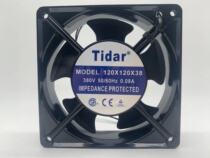 Original installation Taiwan tidar full copper core double ball bearing heat dissipation fan 380V chassis axial flow industrial blower