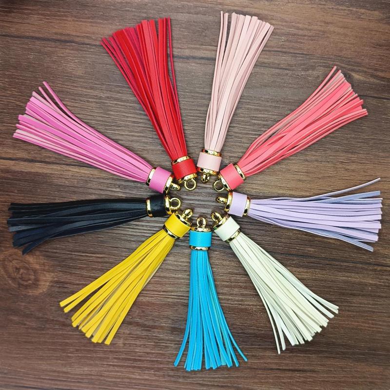 Cross-Border Pu Leather Tassel Bag Charm Accessories Silicone Bracelet Keychain Accessories Wristband Keychain Tassel Cross-Border Pu Leather Tassel Bag Charm Accessories Silicone Bracelet Keychain Accessories Wristband Keychain Tassel