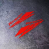 Yamaha, наклейка, светоотражательные водонепроницаемые светоотражающие педали