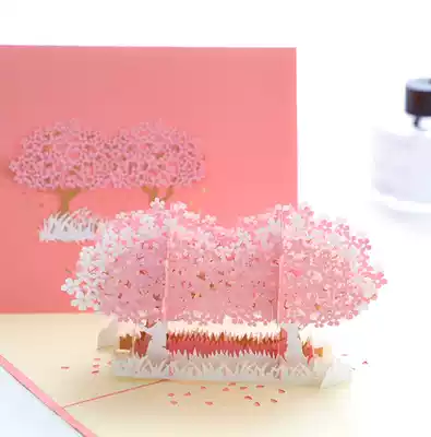 Greeting card birthday lover to toddler's New Year card couple diy handwritten Valentine's Day custom writing
