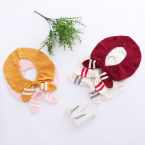 Baby saliva towel bib newborn baby 360 degree rotatable waterproof cotton absorbent anti-spit milk bib