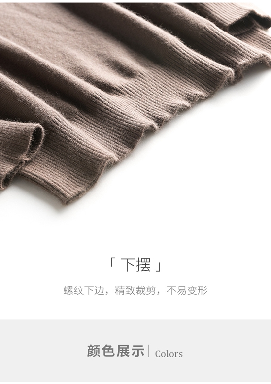 Áo len cashmere mùa đông cao cổ áo len dày áo len màu rắn kích thước lớn đan len đáy quần blazer nam