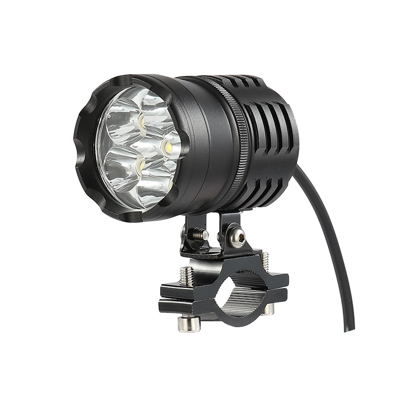 Xe máy sửa đổi đèn pha phụ trợ đèn pha phổ quát xe tay ga đèn điện xe nổi bật đèn pha led - Đèn xe máy đèn led 2 tầng sirius xăng có