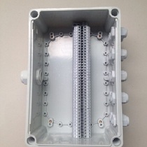 One-in-ten-out outdoor waterproof junction box with Terminal power supply wire box Electric Control Box combiner box cable extension box