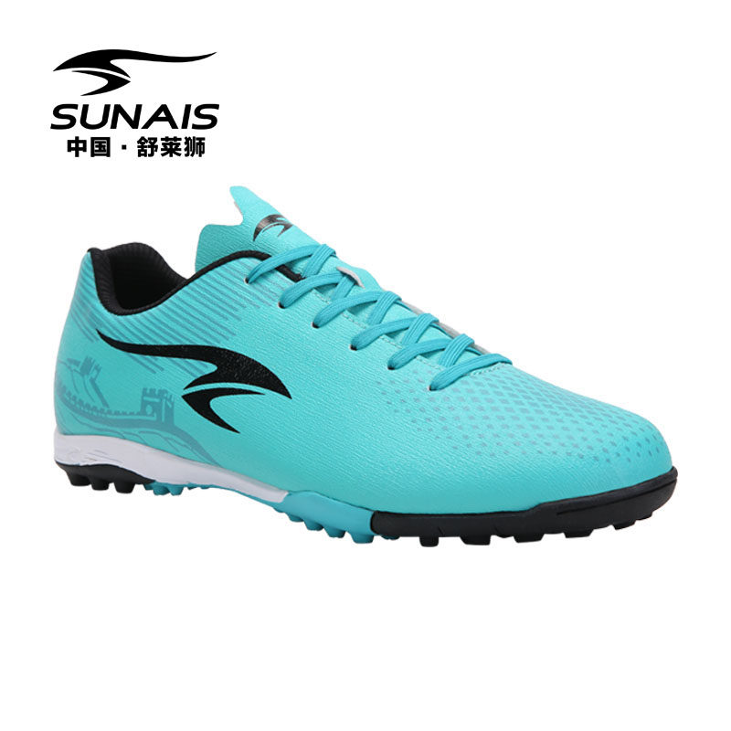 SUNAIS Schulelion football shoes Children crumpled TF short nails breathable male and female students in primary and secondary school football training shoes men