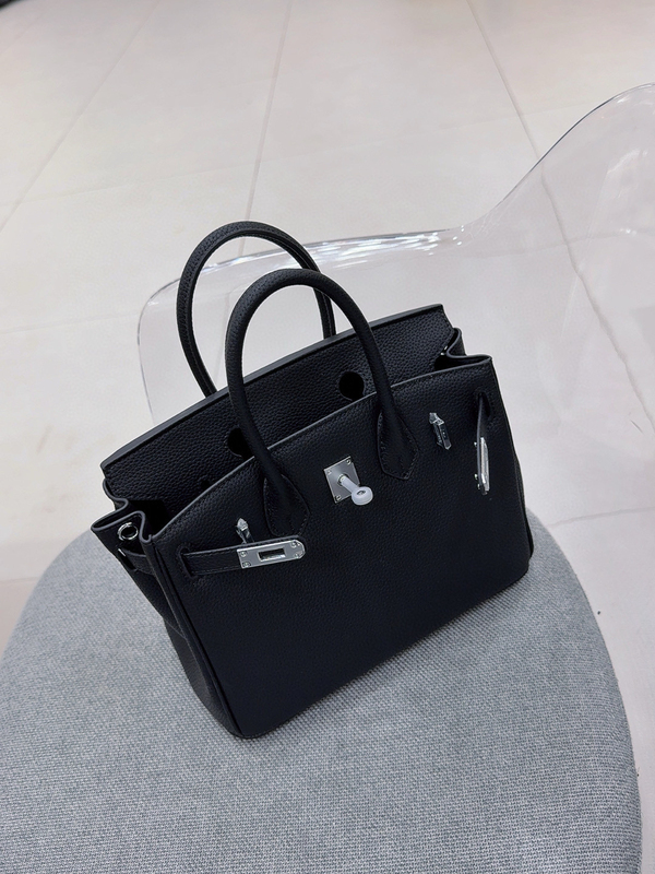 High-End 25cm Platinum Bag European and American Style Fashionable Handbag New Niche Trendy Handbag for Women