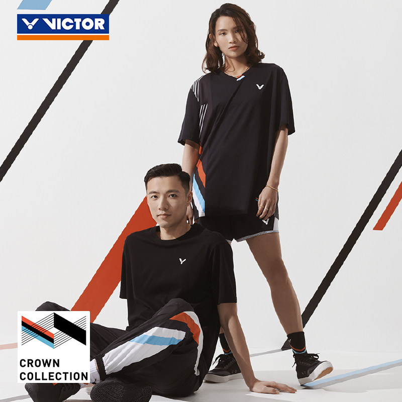 VICTOR Weikdo Victory New Speed Dry Air Permeable Contest with Scooter Wear sports vest T-shirt suit CC101