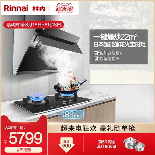 Rinnai/林内 JUW11G+01LT SICE SUSCTION DARGE HOUDS Газовые плита набор набора плиты времени
