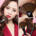 Bộ cọ trang điểm Kualityan chuyên nghiệp 8 bộ công cụ trang điểm cho người mới bắt đầu bộ cọ má hồng bàn chải lỏng bột cọ bóng mắt cushion hàn quốc Bộ trang điểm