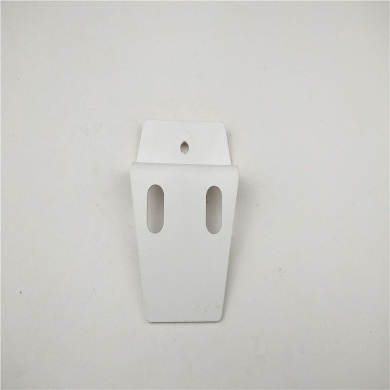 Bath Room Cabinet Bracket Baking Varnish Reinforcing card Shoe sheet Baking Varnish Z Type Corner Yard 3mm Thickened Heavy Trapezoidal Sheet White Blade