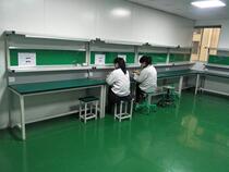 Antistatic single-sided bench operating table with lamp assembly bench computer maintenance desk inspection table experiment table