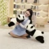 Búp bê gấu trúc Tứ Xuyên Thành Đô Panda Cat Đồ chơi sang trọng Gối Ngủ Đen và Trắng Búp bê Giường nhỏ - Đồ chơi mềm Đồ chơi mềm