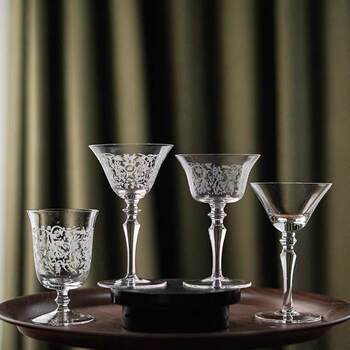 ແກ້ວຄັອກເທນສ້າງສັນແກ້ວ goblet bar cross-cut martini cup internet celebrity bubble cocktail glass glass wine style japanese