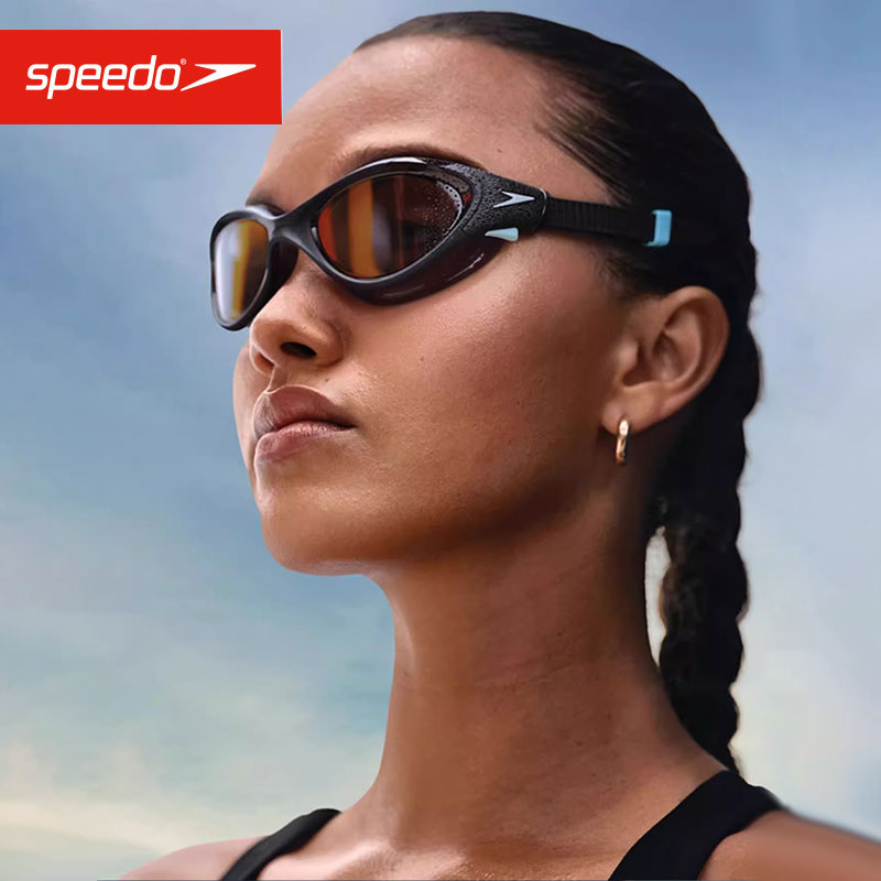 Speedo速比涛大框泳镜：游泳界的视野革命，炫彩大镜片，防雾不勒眼！🌈