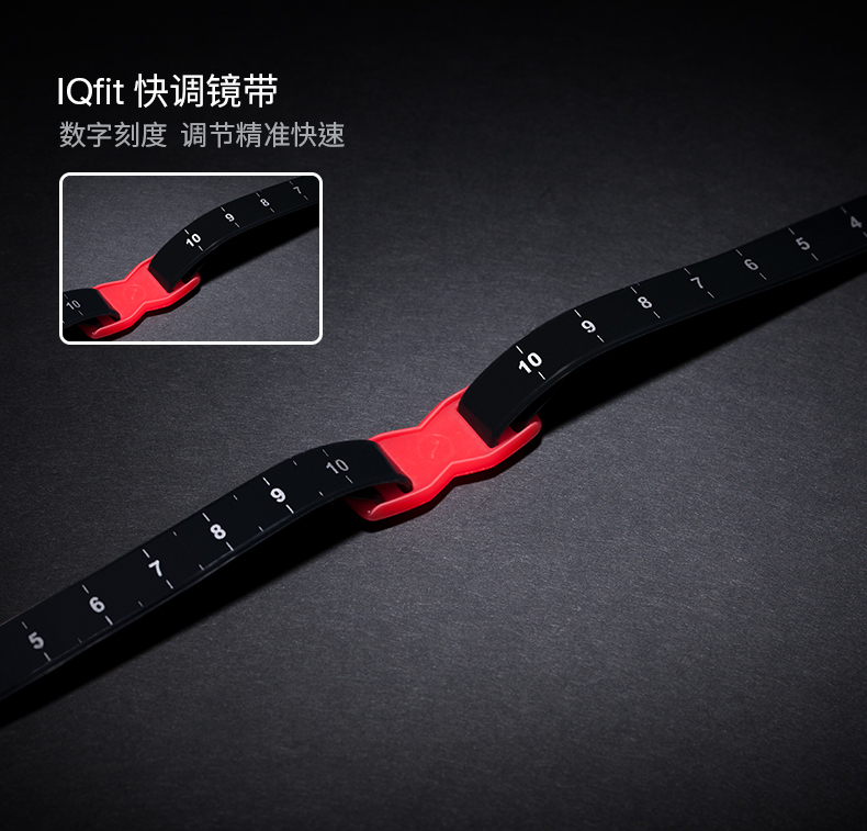 Kính râm Speedo HD chống sương mù chuyên nghiệp khung lớn IQFIT unisex kính bơi thoải mái 80979 - Goggles bán kính bơi