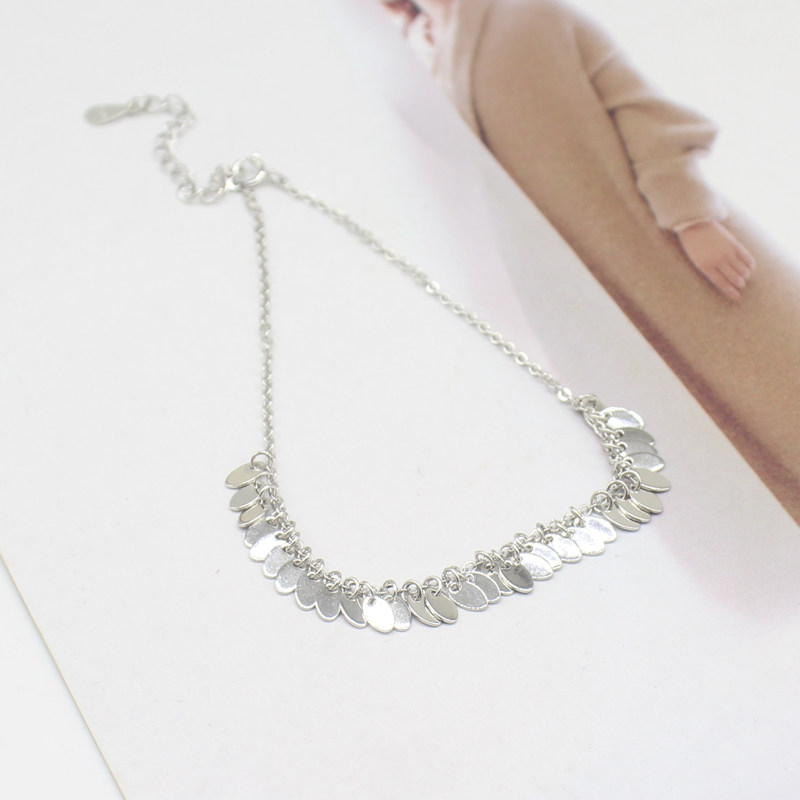 Chaine de cheville Femme OTHER   en Argenterie - Ref 3102527 Image 4