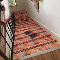 pvc楼梯整体踏步 PVC 防滑塑胶楼梯台阶垫 大理石纹台阶高档耐磨