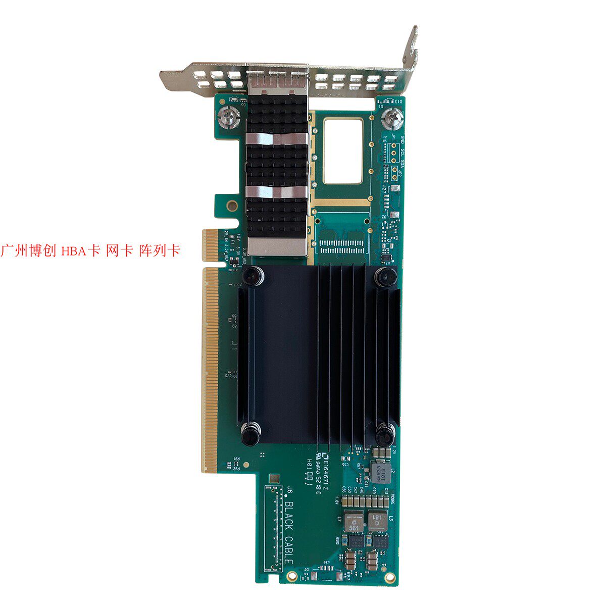 Mellanox MCX653105A-ECAT CX6 HDR EDR 100Gb network card IB card original