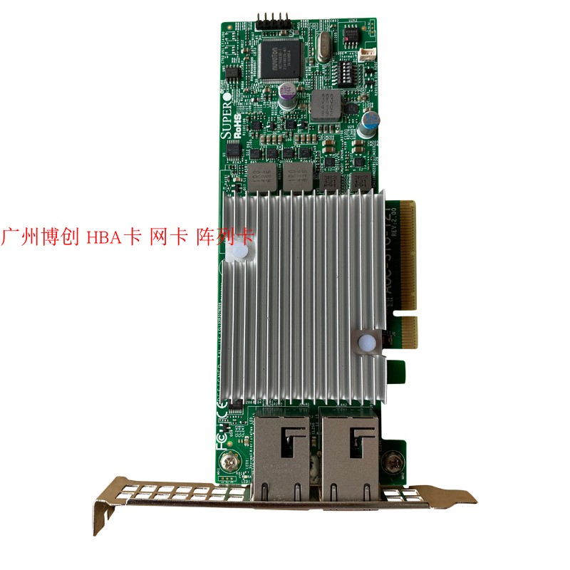 Supermicro AOC-STG-I2T Gigabit electrical port Pcie network card Intel X540-T2 group Hui esxi straight-through