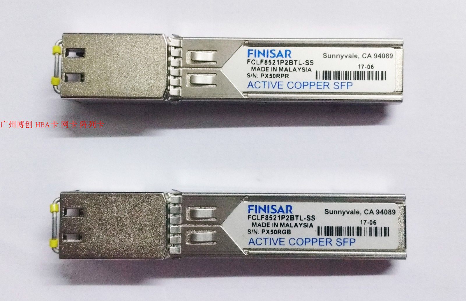 Finisar FCLF8521P2BTL electrostomas module 1000base-T RJ45 electric outlet one thousand trillion original dress