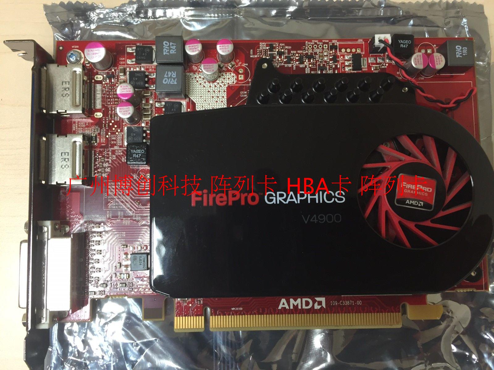 Original Sapphire AMD Firepro V4900 1G DDR5 DVI Professional Graphics Card