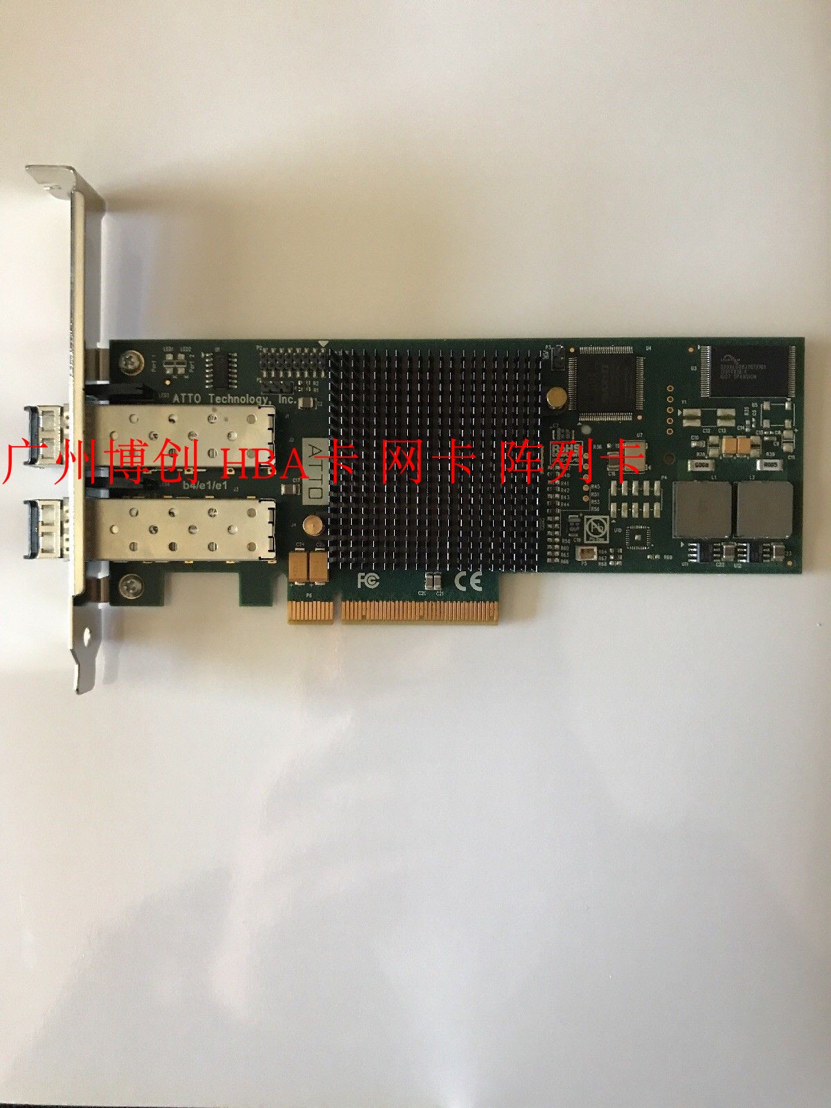 The original ATTO Celerity FC-82EN XServe 8G dual - mouth fiber channel HBA card