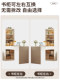 Corner Desk Bookshelf Bookcase Integrated Table Bedroom Dressing Table Home Student Study Writing Desk Computer Desk