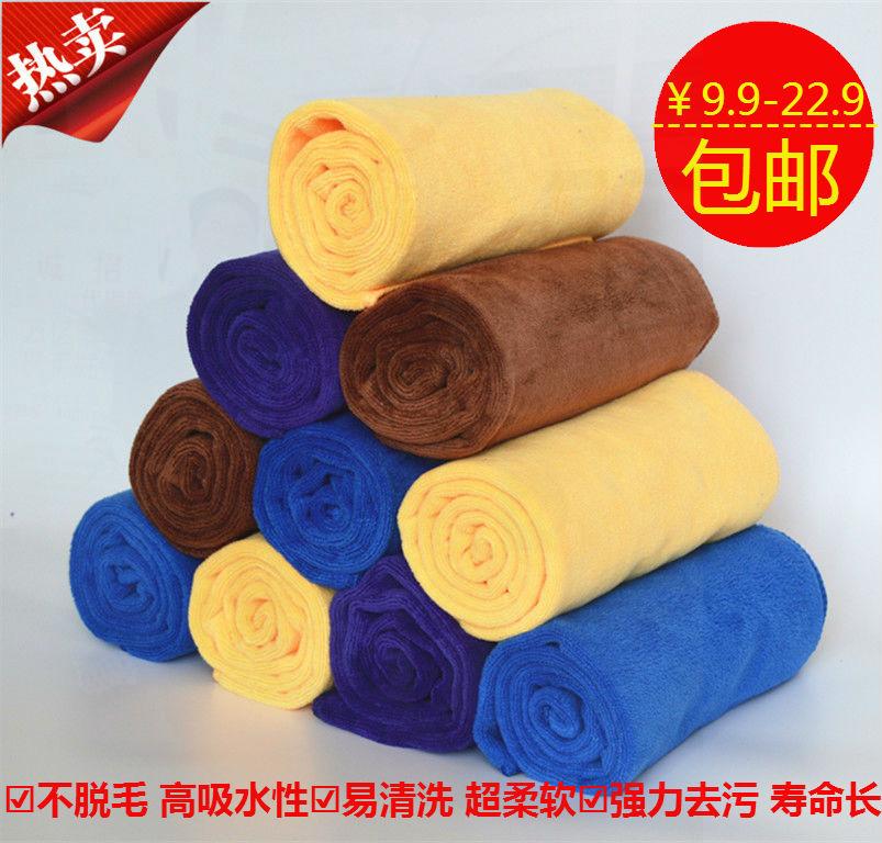 Car wash towel car microfiber does not lose hair large thickened absorbent car towel car wash cloth supplies 180*60