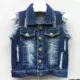 Áo vest bé trai denim vest bé gái mùa xuân và mùa thu 2 áo 3 trẻ em 4 phiên bản Hàn Quốc của bé 7 tuổi 5 áo vest vai thủy triều 6